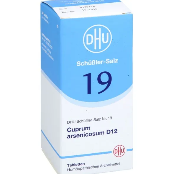 BIOCHEMIE DHU 19 Cuprum arsenicosum D 12 Tabletten 200 St