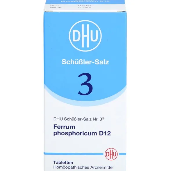 BIOCHEMIE DHU 3 Ferrum phosphoricum D 12 Tabletten 420 St