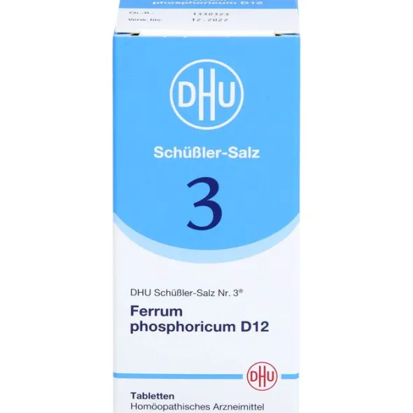 BIOCHEMIE DHU 3 Ferrum phosphoricum D 12 Tabletten 200 St