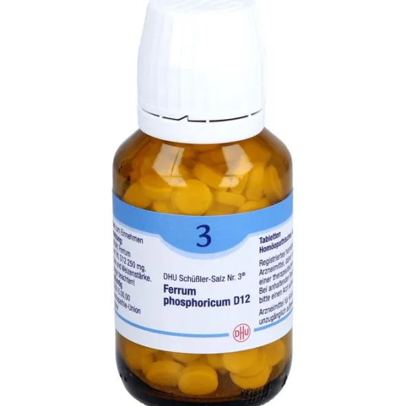 BIOCHEMIE DHU 3 Ferrum phosphoricum D 12 Tabletten 200 St