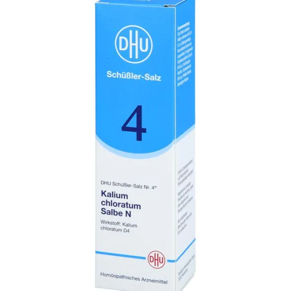 BIOCHEMIE DHU 4 Kalium chloratum N D 4 Salbe 50 g