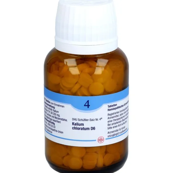 BIOCHEMIE DHU 4 Kalium chloratum D 6 Tabletten 420 St