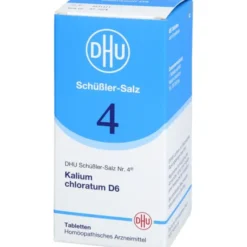 BIOCHEMIE DHU 4 Kalium chloratum D 6 Tabletten 420 St