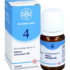 BIOCHEMIE DHU 4 Kalium chloratum D 6 Tabletten 80 St