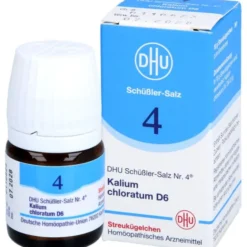 BIOCHEMIE DHU 4 Kalium chloratum D 6 Globuli 10 g