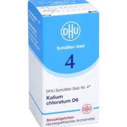 BIOCHEMIE DHU 4 Kalium chloratum D 6 Globuli 10 g