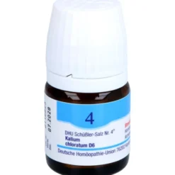 BIOCHEMIE DHU 4 Kalium chloratum D 6 Globuli 10 g