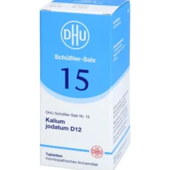 BIOCHEMIE DHU 15 Kalium jodatum D 12 Tabletten 200 St