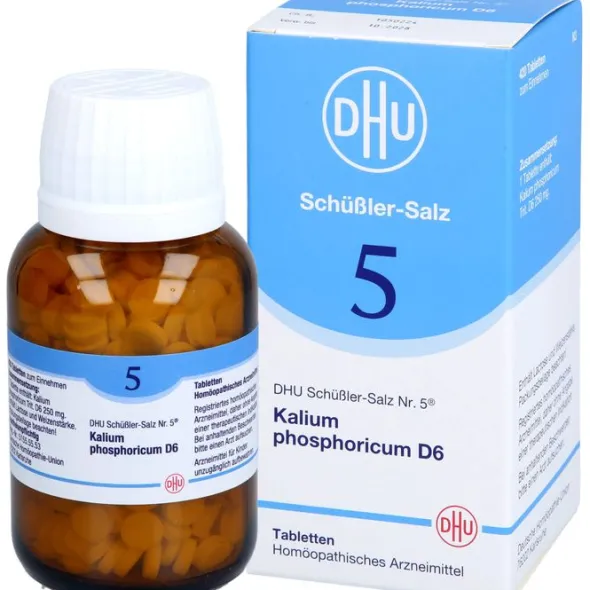 BIOCHEMIE DHU 5 Kalium phosphoricum D 6 Tabletten 420 St