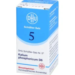 BIOCHEMIE DHU 5 Kalium phosphoricum D 6 Globuli 10 g