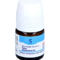 BIOCHEMIE DHU 5 Kalium phosphoricum D 6 Globuli 10 g