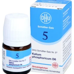 BIOCHEMIE DHU 5 Kalium phosphoricum D 6 Globuli 10 g