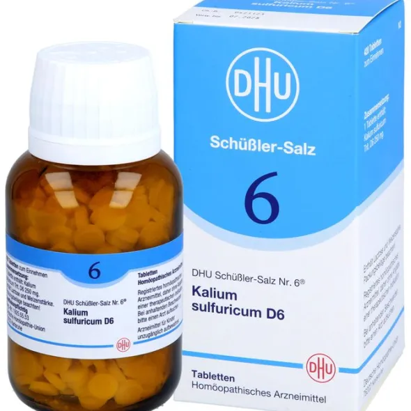 BIOCHEMIE DHU 6 Kalium sulfuricum D 6 Tabletten 420 St