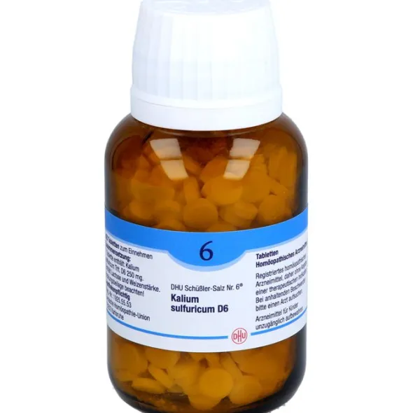 BIOCHEMIE DHU 6 Kalium sulfuricum D 6 Tabletten 420 St