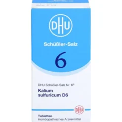 BIOCHEMIE DHU 6 Kalium sulfuricum D 6 Tabletten 420 St