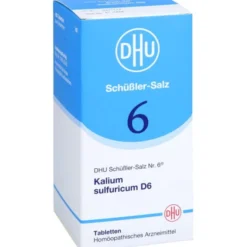 BIOCHEMIE DHU 6 Kalium sulfuricum D 6 Tabletten 420 St