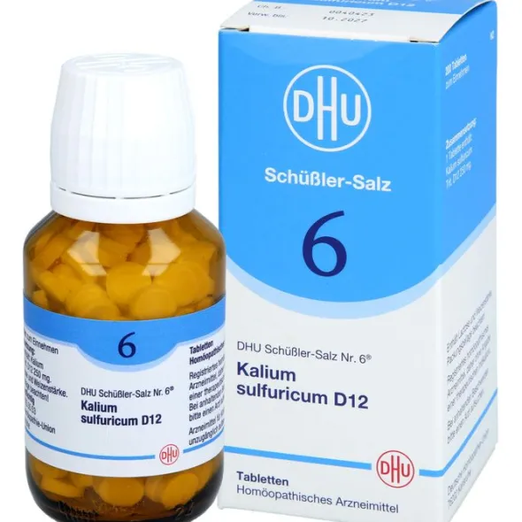 BIOCHEMIE DHU 6 Kalium sulfuricum D 12 Tabletten 200 St