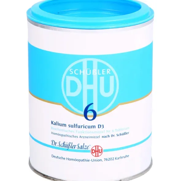 BIOCHEMIE DHU 6 Kalium sulfuricum D 3 Tabletten 1000 St