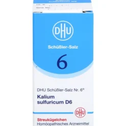 BIOCHEMIE DHU 6 Kalium sulfuricum D 6 Globuli 10 g