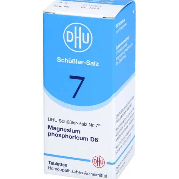 BIOCHEMIE DHU 7 Magnesium phosphoricum D 6 Tabl. 80 St