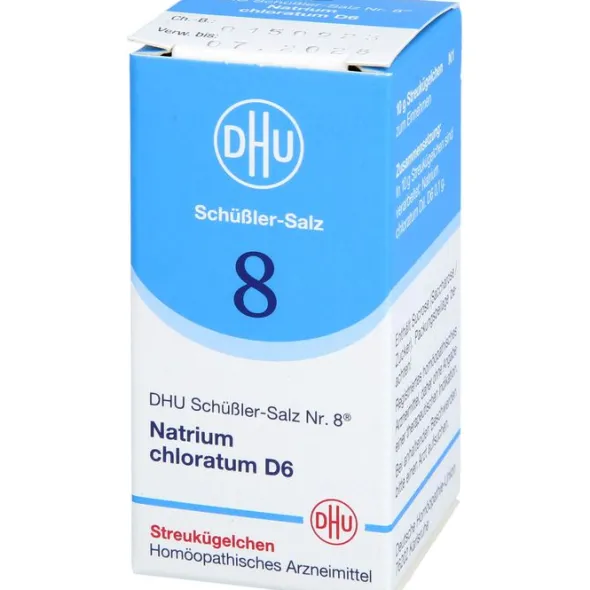 BIOCHEMIE DHU 8 Natrium chloratum D 6 Globuli 10 g