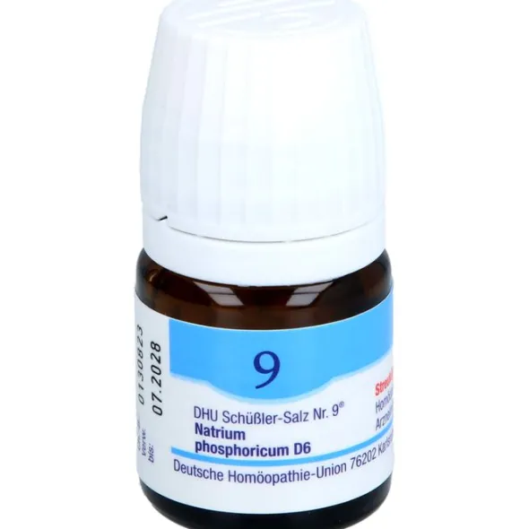 BIOCHEMIE DHU 9 Natrium phosphoricum D 6 Globuli 10 g