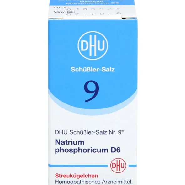 BIOCHEMIE DHU 9 Natrium phosphoricum D 6 Globuli 10 g