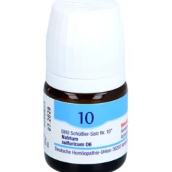BIOCHEMIE DHU 10 Natrium sulfuricum D 6 Globuli 10 g