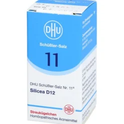 BIOCHEMIE DHU 11 Silicea D 12 Globuli 10 g