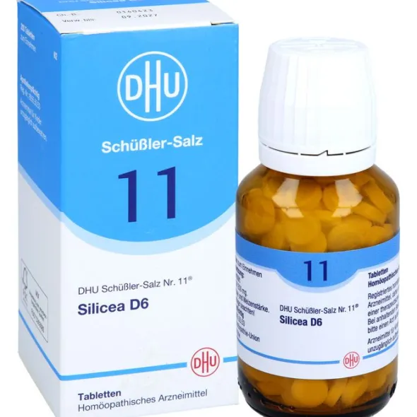 BIOCHEMIE DHU 11 Silicea D 6 Tabletten 200 St