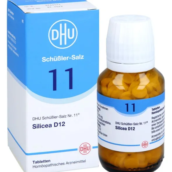 BIOCHEMIE DHU 11 Silicea D 12 Tabletten 200 St