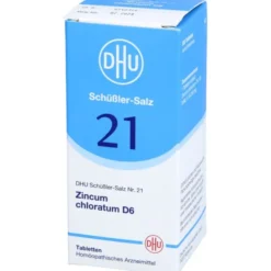 BIOCHEMIE DHU 21 Zincum chloratum D 6 Tabletten 200 St