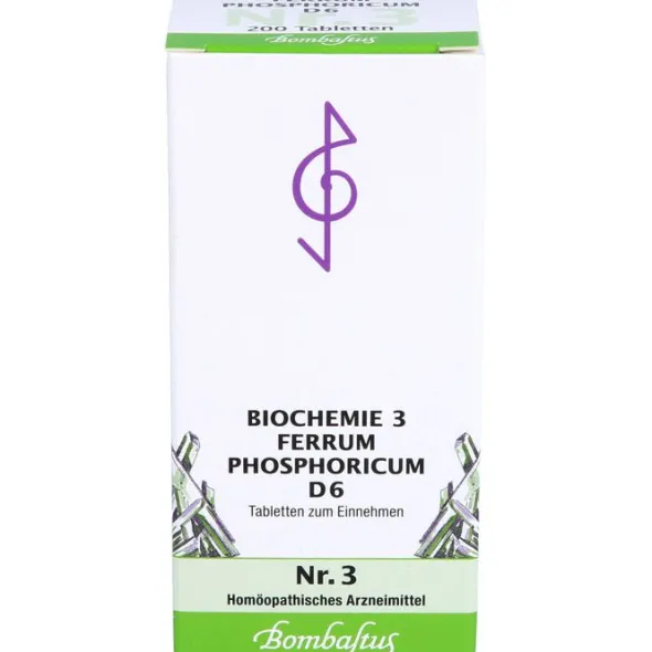 BIOCHEMIE 3 Ferrum phosphoricum D 6 Tabletten 200 St