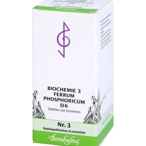 BIOCHEMIE 3 Ferrum phosphoricum D 6 Tabletten 200 St