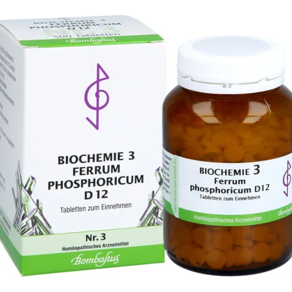 BIOCHEMIE 3 Ferrum phosphoricum D 12 Tabletten 500 St