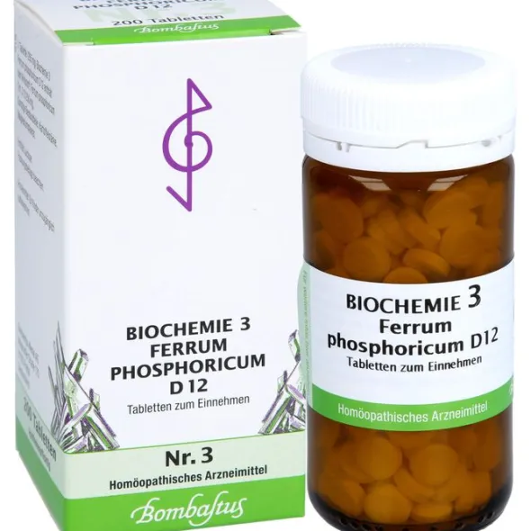 BIOCHEMIE 3 Ferrum phosphoricum D 12 Tabletten 200 St