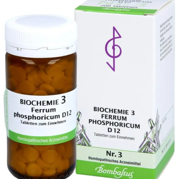 BIOCHEMIE 3 Ferrum phosphoricum D 12 Tabletten 200 St