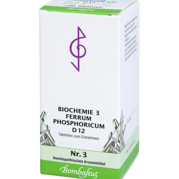 BIOCHEMIE 3 Ferrum phosphoricum D 12 Tabletten 200 St