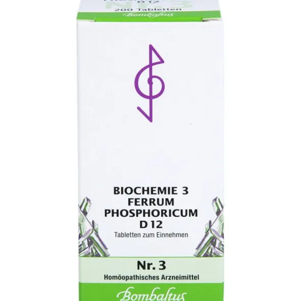 BIOCHEMIE 3 Ferrum phosphoricum D 12 Tabletten 200 St