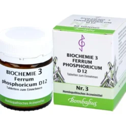 BIOCHEMIE 3 Ferrum phosphoricum D 12 Tabletten 80 St