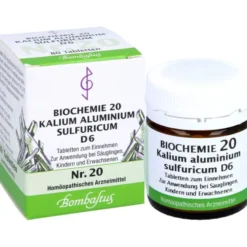 BIOCHEMIE 20 Kalium aluminium sulfuricum D 6 Tabl. 80 St