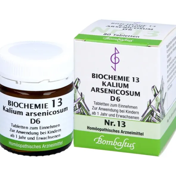 BIOCHEMIE 13 Kalium arsenicosum D 6 Tabletten 80 St