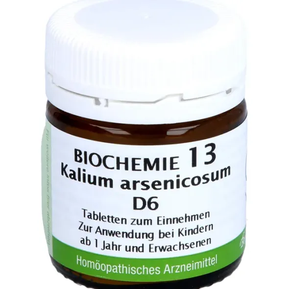 BIOCHEMIE 13 Kalium arsenicosum D 6 Tabletten 80 St