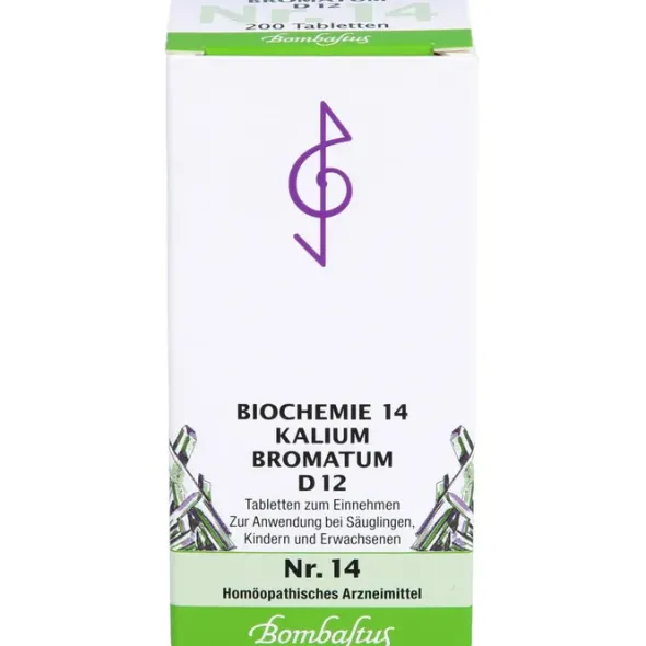 BIOCHEMIE 14 Kalium bromatum D 12 Tabletten 200 St