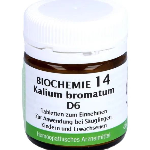 BIOCHEMIE 14 Kalium bromatum D 6 Tabletten 80 St