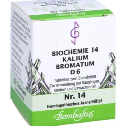 BIOCHEMIE 14 Kalium bromatum D 6 Tabletten 80 St