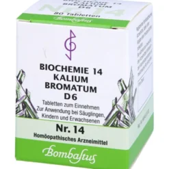 BIOCHEMIE 14 Kalium bromatum D 6 Tabletten 80 St