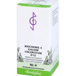 BIOCHEMIE 4 Kalium chloratum D 12 Tabletten 200 St