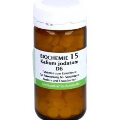 BIOCHEMIE 15 Kalium jodatum D 6 Tabletten 200 St