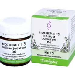 BIOCHEMIE 15 Kalium jodatum D 6 Tabletten 80 St